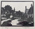 Signed wood engraving by Clare Leighton - 'The Village', dated 1927