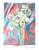 DEIRDRE MORGAN - Floral Lithograph (signed, glazed & framed) L.