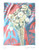 NOW SOLD -  Deidre Morgan:  Floral Lithograph (signed, glazed & framed) L.