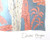 NOW SOLD -  Deidre Morgan:  Floral Lithograph (signed, glazed & framed) L.