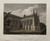 Antique print of Wadham College Chapel, Oxford, published 1810