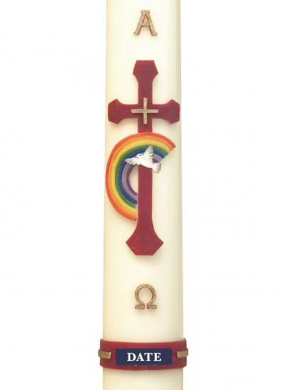 Rainbow & Rays Design (Suitable for 2" - 3"Candles)
