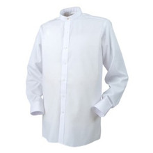 The Reliant ‘Neckband’ Collar shirt is suitable for use with our Full “vicar” collar (see accessories). The vicar collar can be attached using our range of collar studs also in our accessories section.