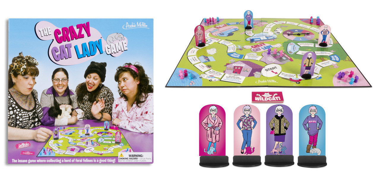 Crazy Cat Lady® Board Game