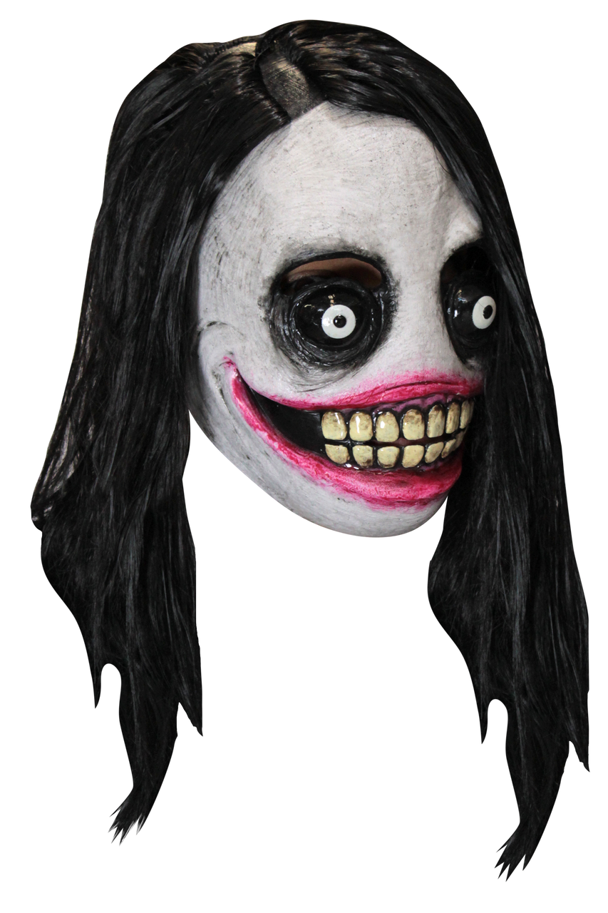 Momo Scary Face Cover, Halloween Scary Women Face Covers With Long Hair,  Party Headgear Horror Headwear Cosplay Party Supplies