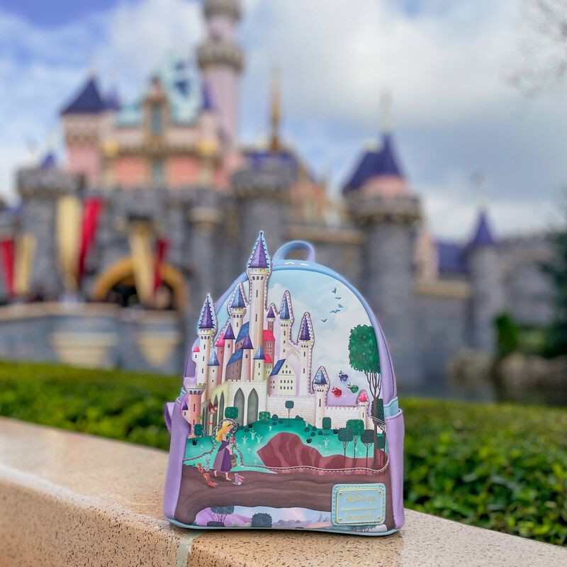 Loungefly Disney Princess Castle Series Sleeping Beauty Backpack - Thumbnail 5