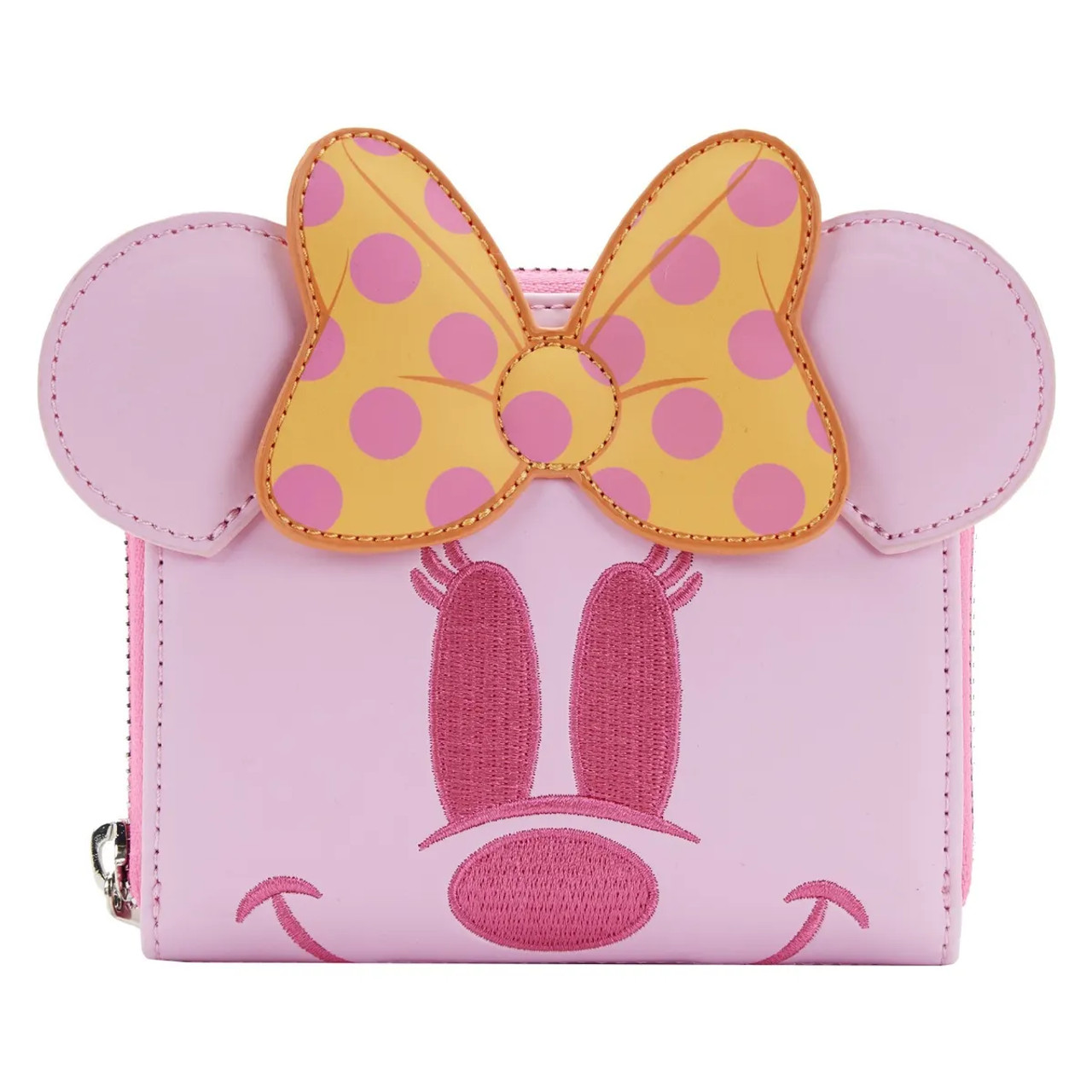 Loungefly Disney Minnie Mouse Pink & Red Polka Dot Flap Wallet