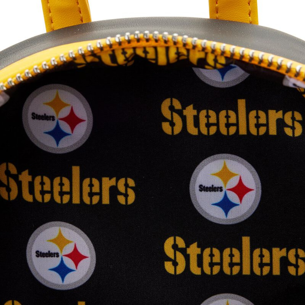 Loungefly NFL Pittsburg Steelers Patches Mini Backpack