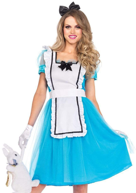 Alice in Wonderland™ Classic Alice Costume- front view