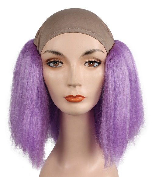 Purple Silly Boy Wig