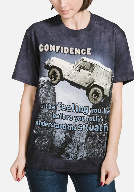 Jeep Confidence Tee- worn by model