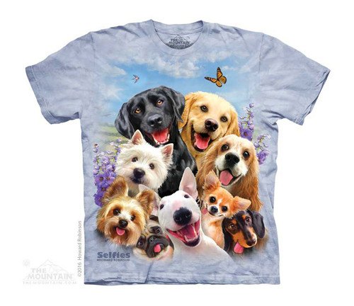 Dog Selfie Child Tee