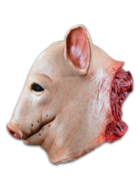 Side view of Blood Pig Mask