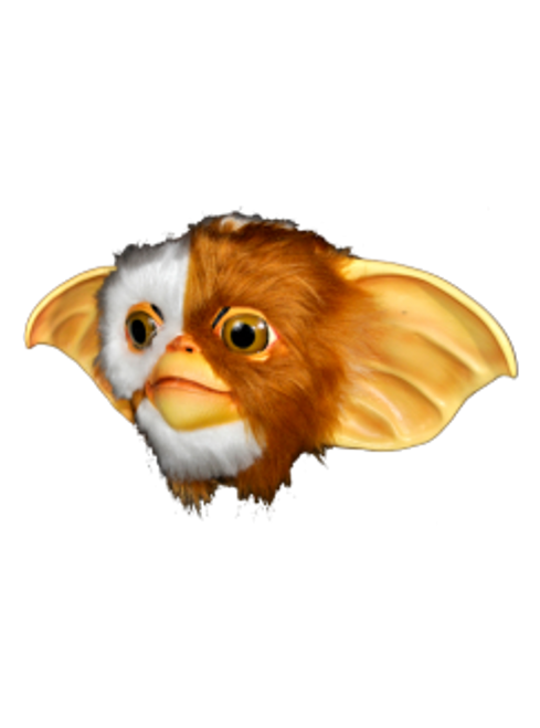 Left-side view of Gremlins Gizmo Mask