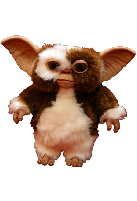 Front view of Gremlins Gizmo Puppet