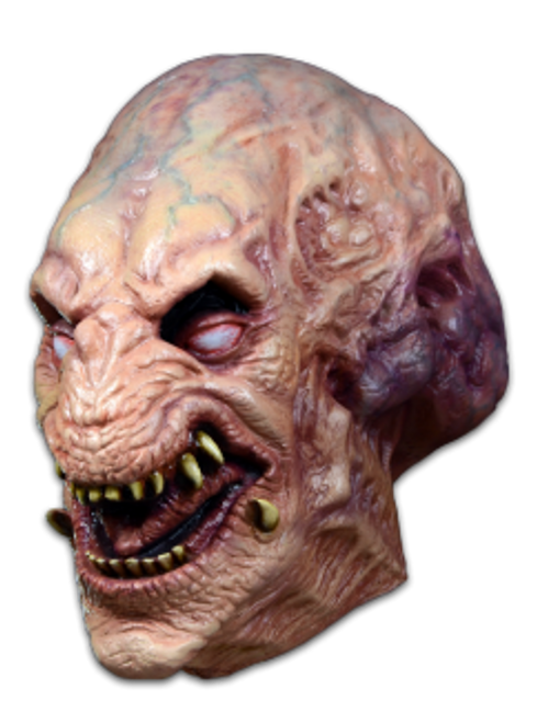 Left-side view of Pumpkinhead Mask