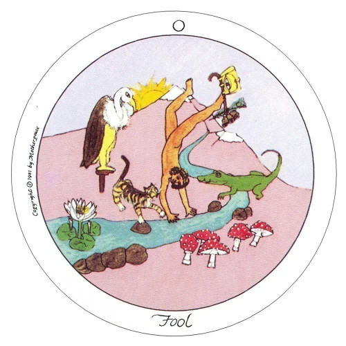 Motherpeace Round Tarot- fool card