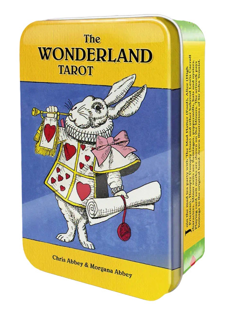 The Wonderland Tarot in a Tin- box