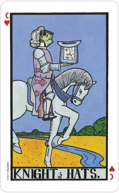 The Wonderland Tarot in a Tin- card