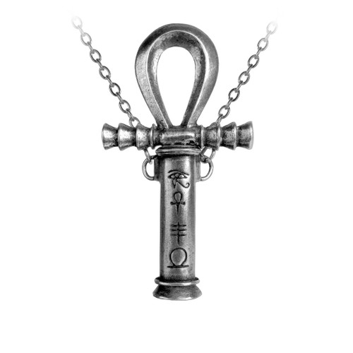 Ankh of the Dead Necklace- close up