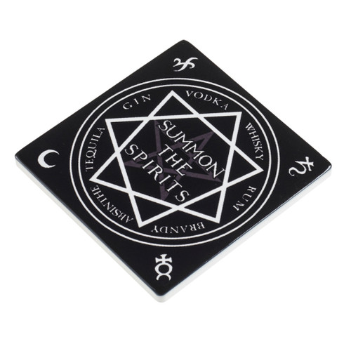 Summon the Spirits Coaster- flat view