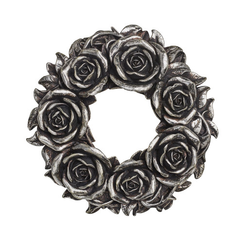 Black Rose Wreath
