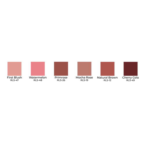 Natural Lip Color Palette (6 Colors)- shades