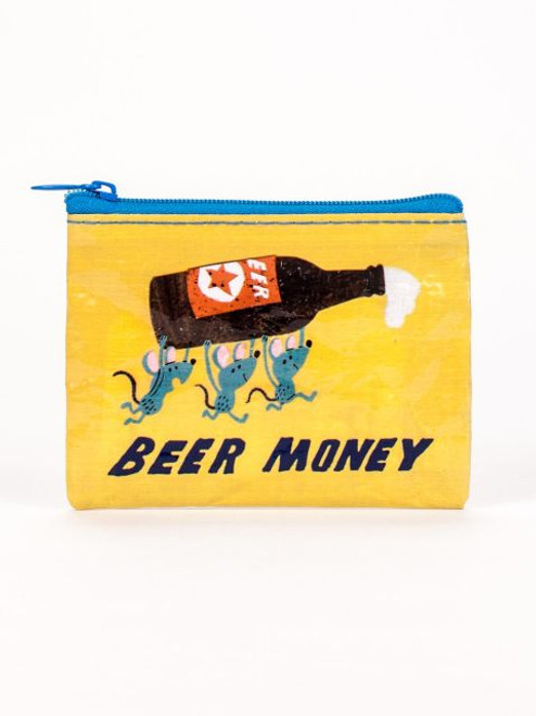 Beer Money Coin Purse- front view