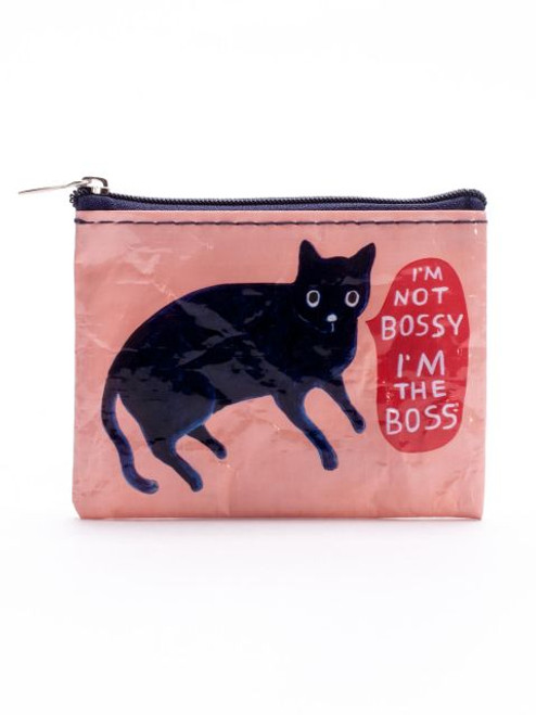 I'm Not Bossy Coin Purse- front view