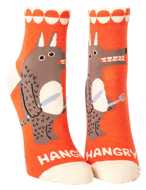Hangry Ankle Sock- front view