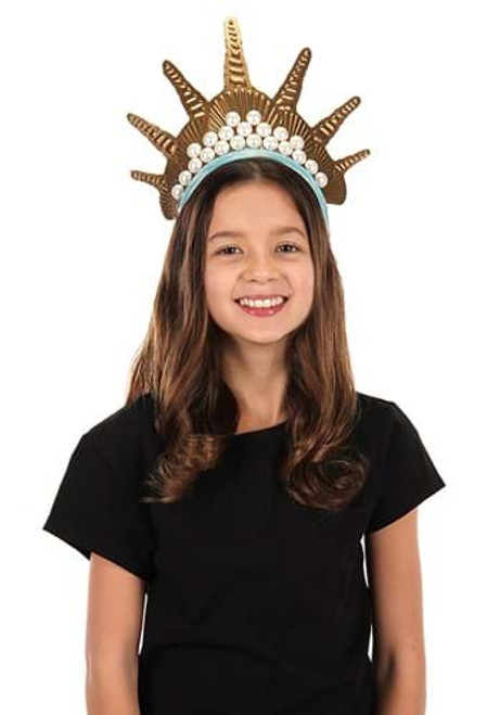 Mermaid Queen Crown Headband- worn by child model
