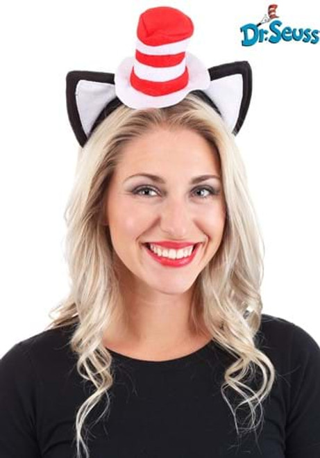 Dr. Seuss The Cat in the Hat Economy Headband- worn by adult model