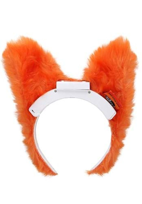 Sound Activated Moving Fox Ears Headband- back view