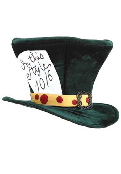 Alice in Wonderland- Mad Hatter Adult Plush Hat