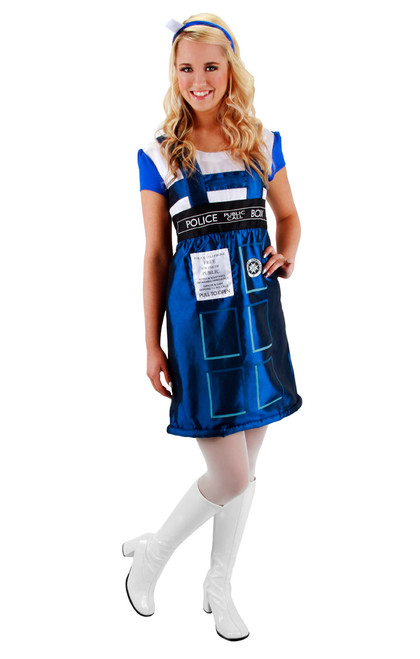 BBC TARDIS Costume Dress Womens