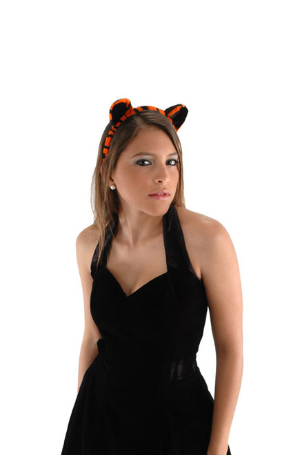 Tiger Ears Headband & Tail Kit- worn by model