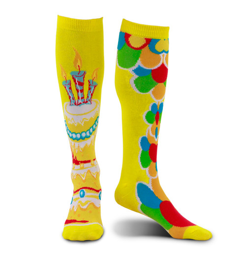 Mismatched Celebration Knee-High Socks