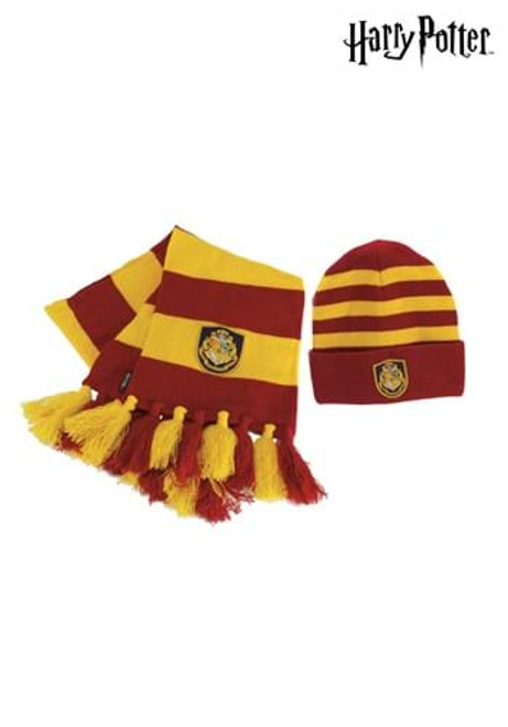 Harry Potter- Hogwarts Knit Hat & Scarf Set