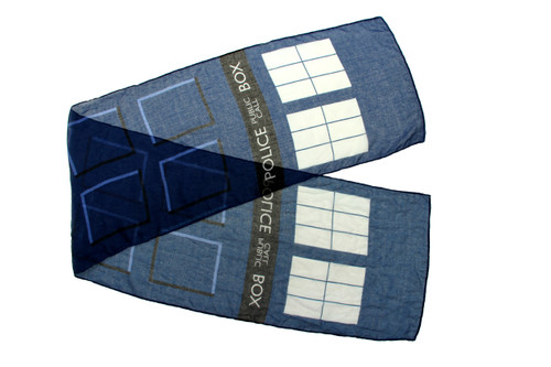 Doctor Who- TARDIS Lightweight Scarf