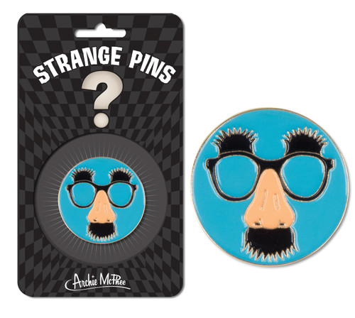 Disguise Glasses Pin