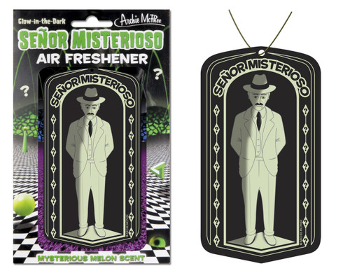 Senor Misterioso Air Freshener - package