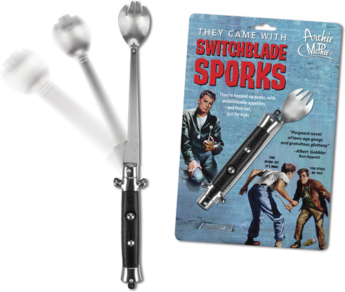 Switchblade Spork- out of packaging