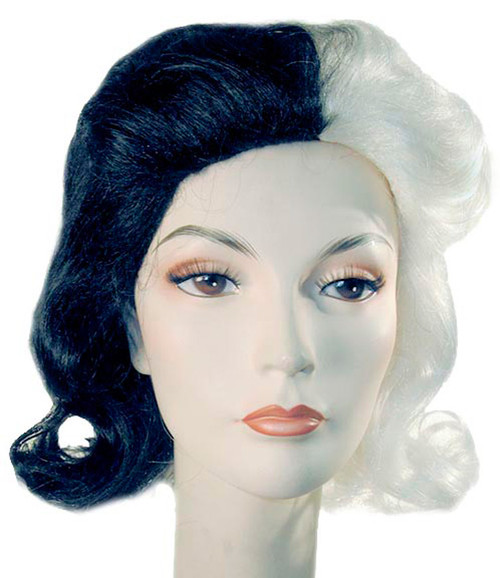 Black and White Wig