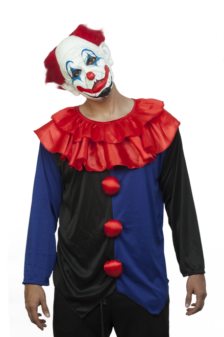 Rosso the Clown Mask- worn by model