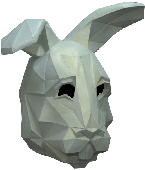 Low Poly Bunny Mask