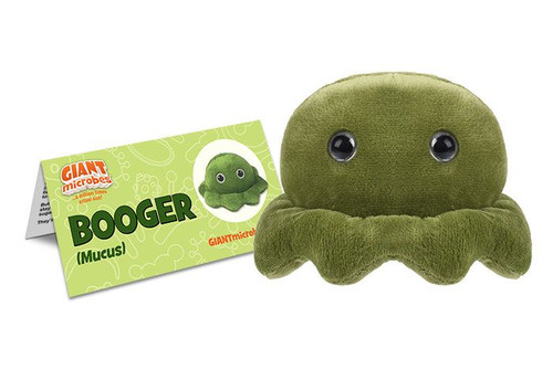 Booger (Mucus)- With Informational Tag