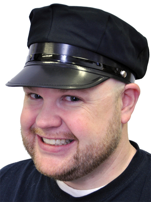 CHAUFFEUR HAT ECONOMY BLACK