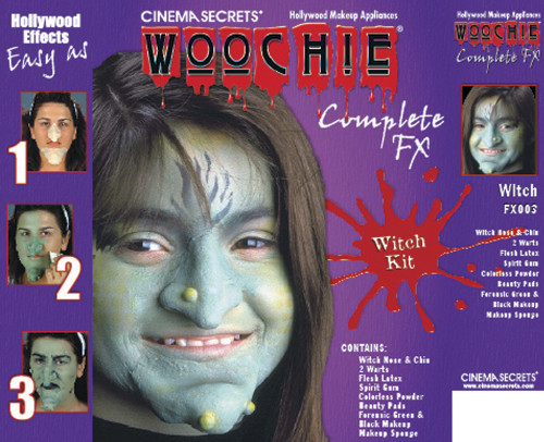 WITCH MAKE UP KIT DELUXE