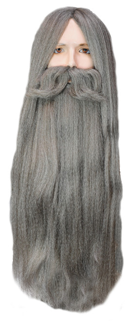 LIGHT GRAY WIZARD WIG