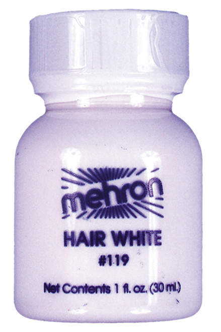 HAIR WHITE 1 OZ PLSTC BOTL